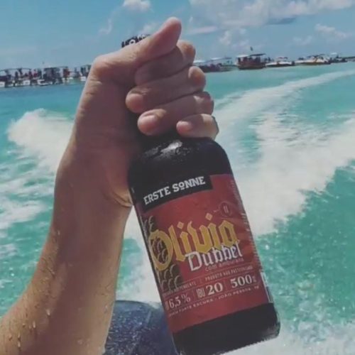 OLIVIA DUBBEL  Estilo: dubbel ABV 6.5% IBU 20  Olivia tem coloração avermelhada devido à adição do tradicional belgian candy sugar. os maltes caramelo dão uma personalidade maltada muito evidente a essa cerveja que traz notas doces e caramelizadas. os fermentos belga adicionam notas frutadas, lembrando frutas secas e cristalizadas. a adição da madeira amburana na maturação eleva ainda mais a complexidade.